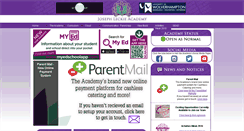 Desktop Screenshot of josephleckieacademy.co.uk